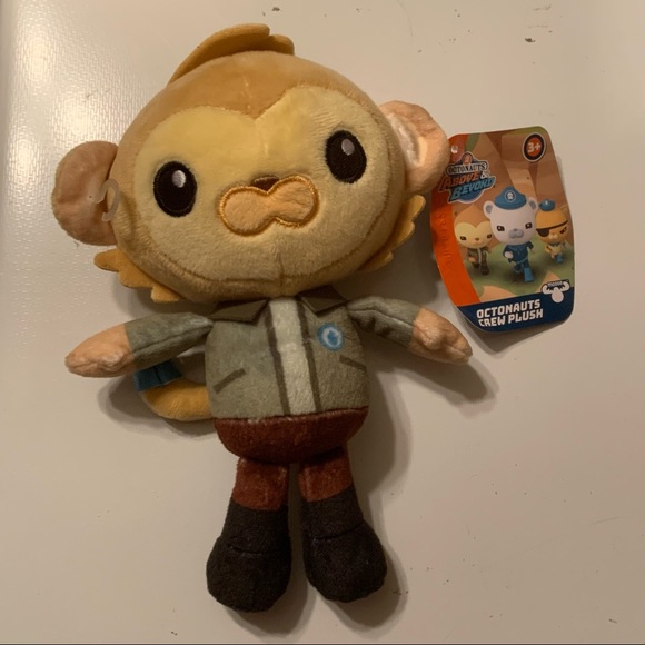 OCTONAUTS Above & Beyond PAANI 8" Crew Mate MONKEY Stuffed Plush 2022 NWT!! - Picture 1 of 3